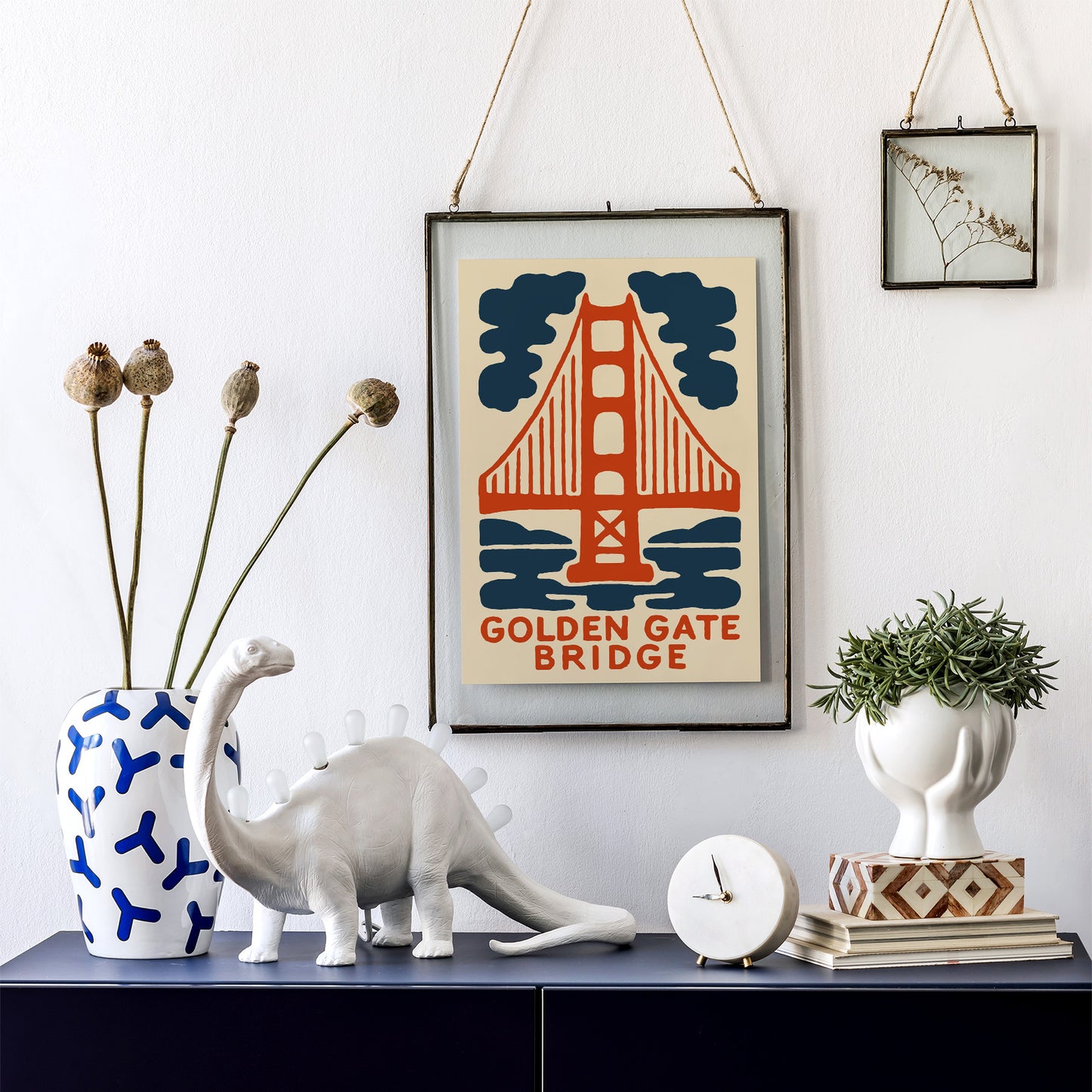 Golden Gate Bridge Travel Poster