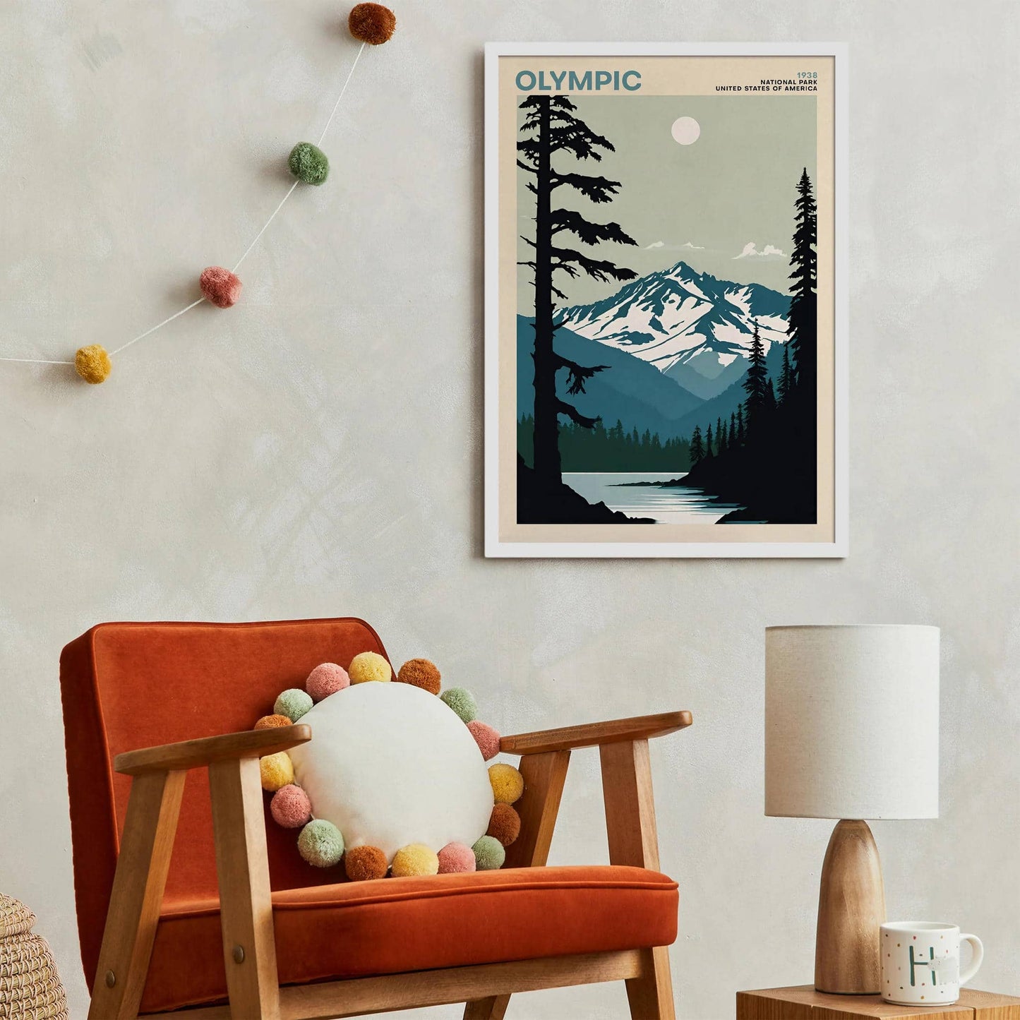 Olympic National Park Poster