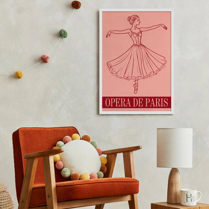 French Opera De Paris Poster