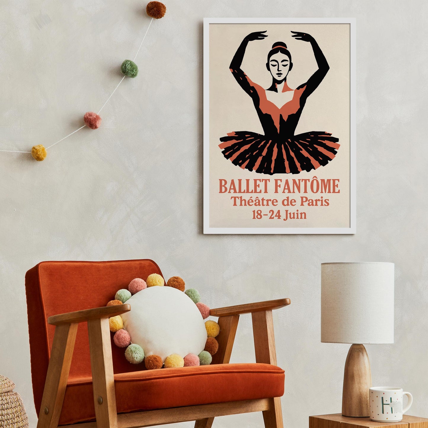 Phantom Ballet Poster Print