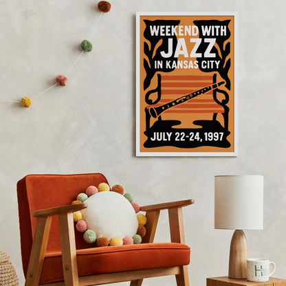 Kansas City Jazz Poster Print