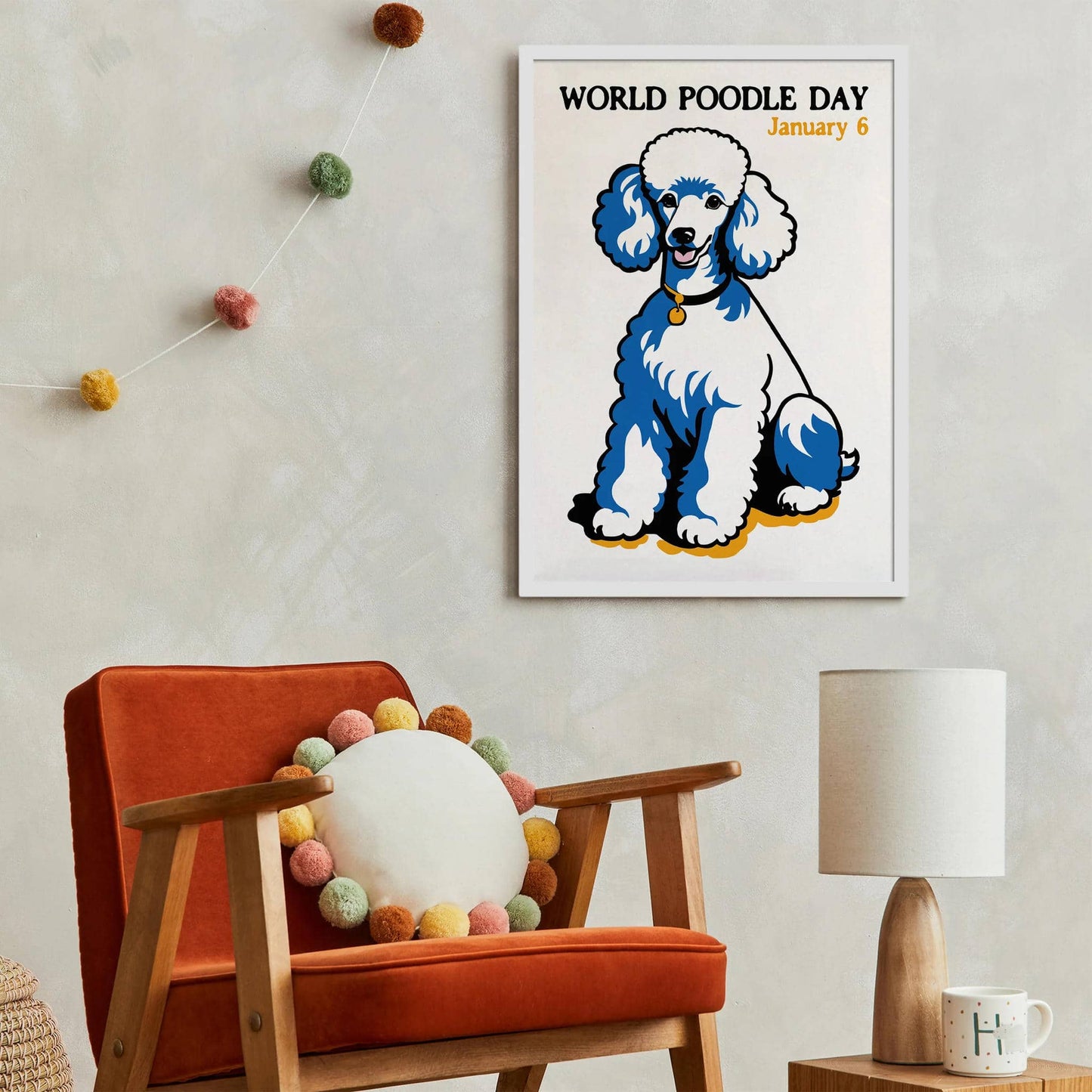 World Poodle Day Poster Print