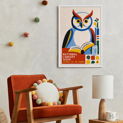 Library Week Wall Art Print