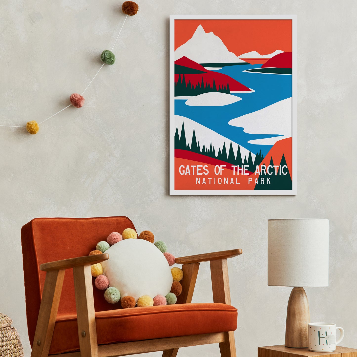 Vintage Park Travel Poster