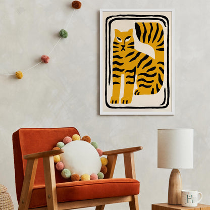Bold Tiger Wall Art