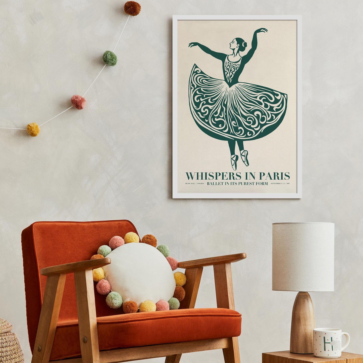 Elegant Ballet Art Print