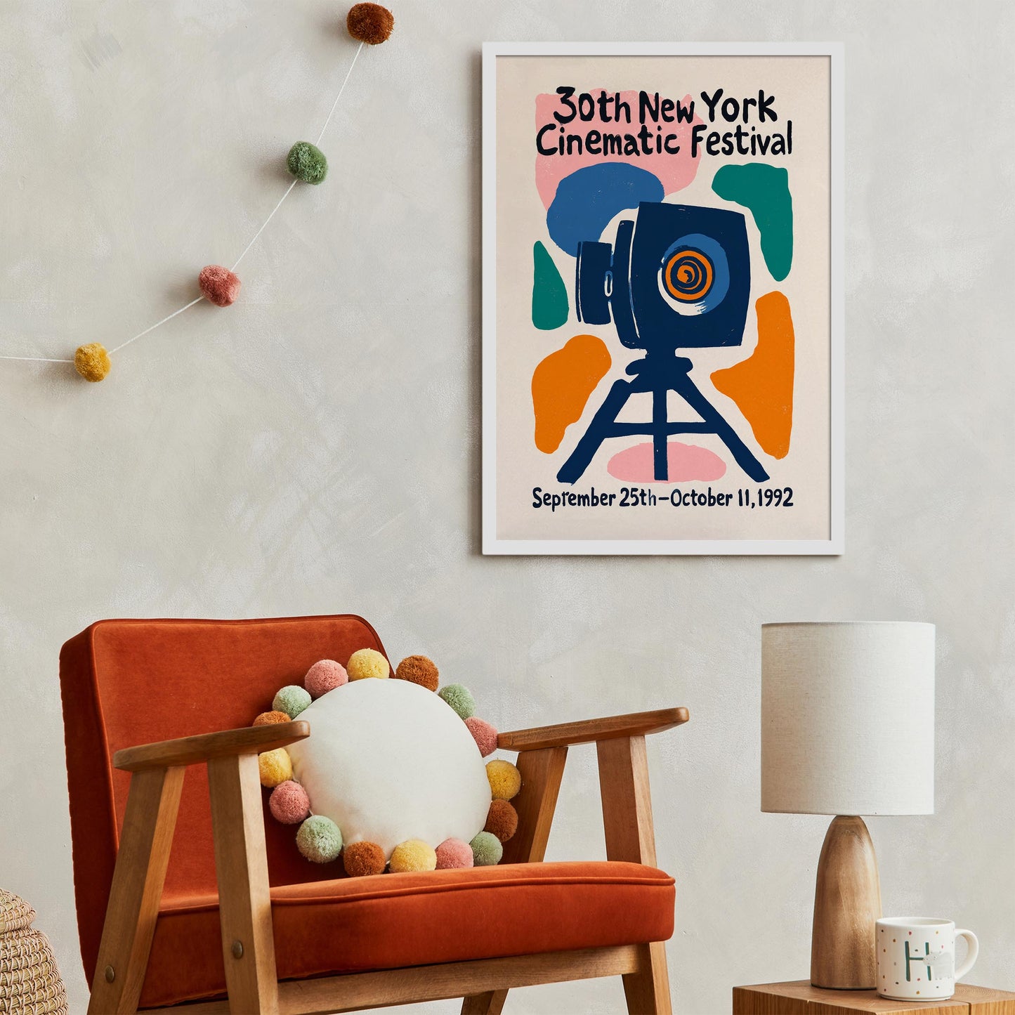 Cinematic Festival Poster Print