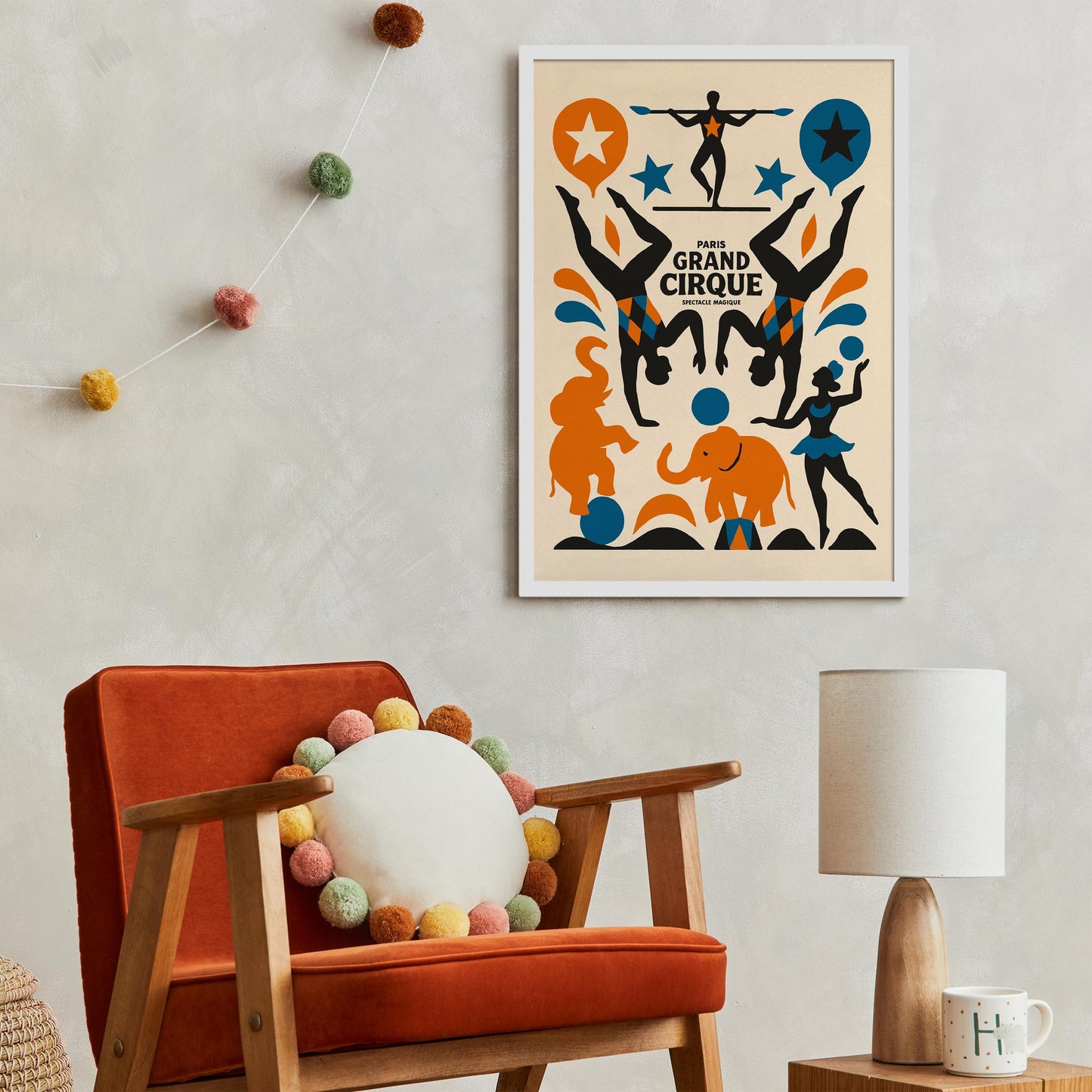Grand Cirque Vintage Poster