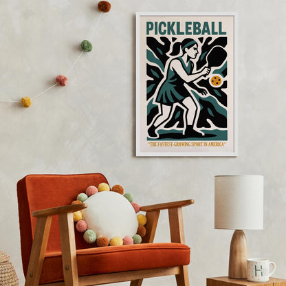 Pickleball Sport Poster
