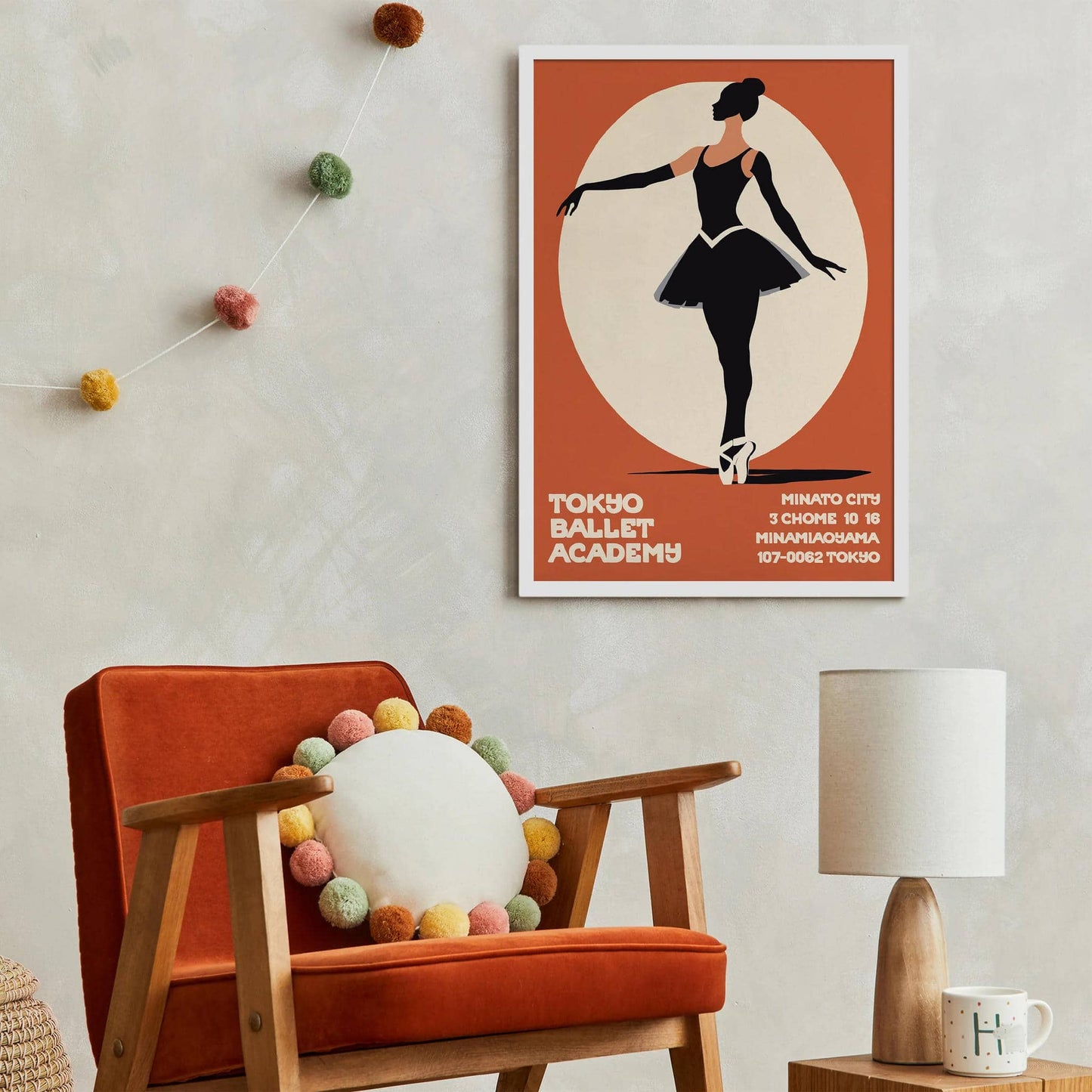 Tokyo Ballet Academy Japanese Poster