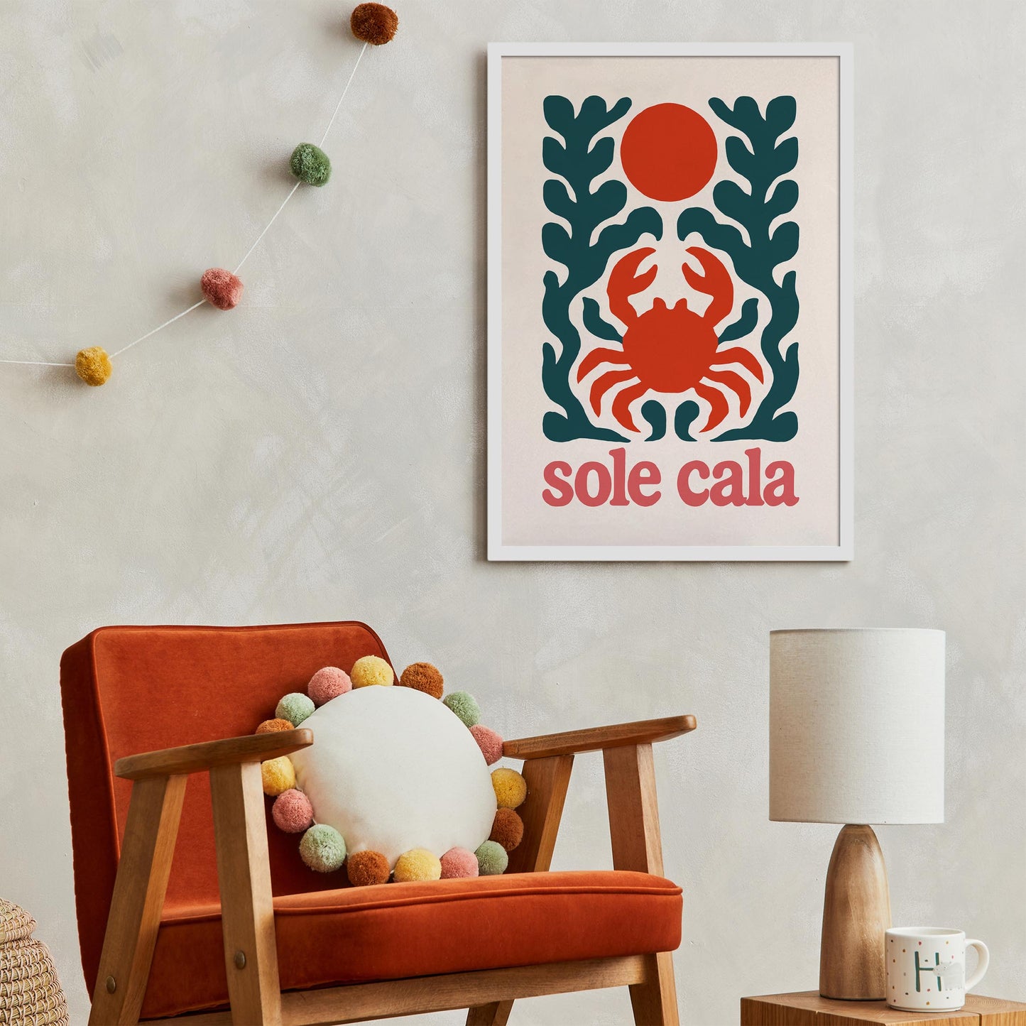 Sole Cala Peace Print