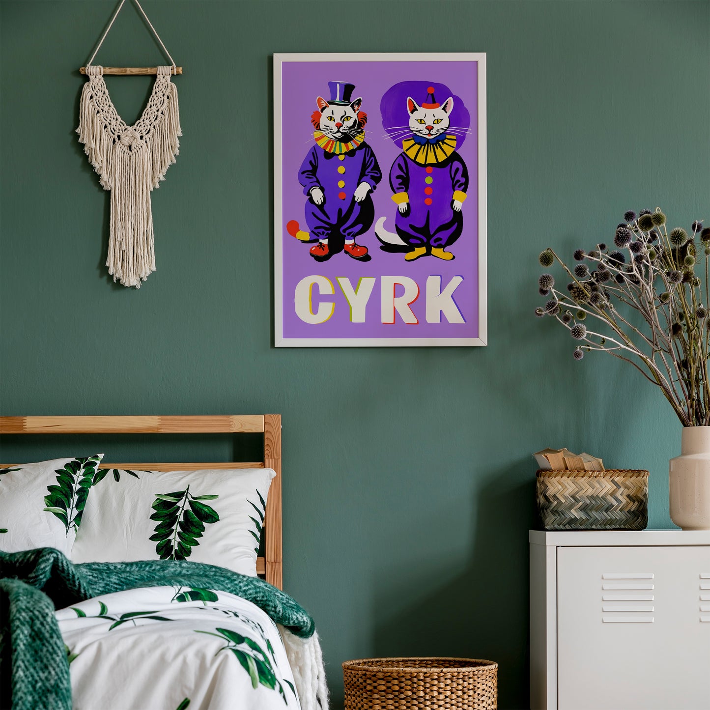 CYRK Polish Circus Cats Poster