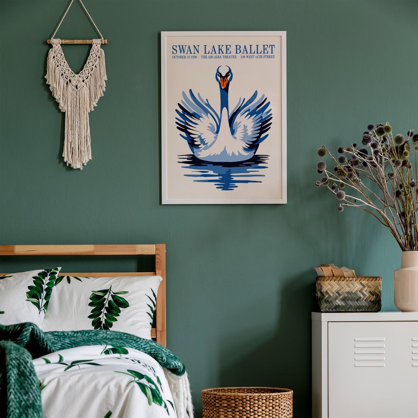 Swan Lake Ballet Poster