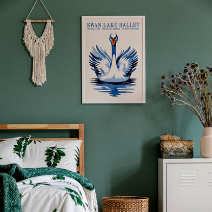Swan Lake Ballet Poster
