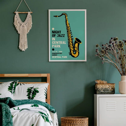 Night of Jazz In Central Park Poster