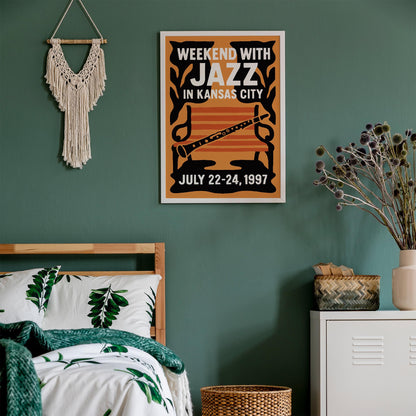 Kansas City Jazz Poster Print