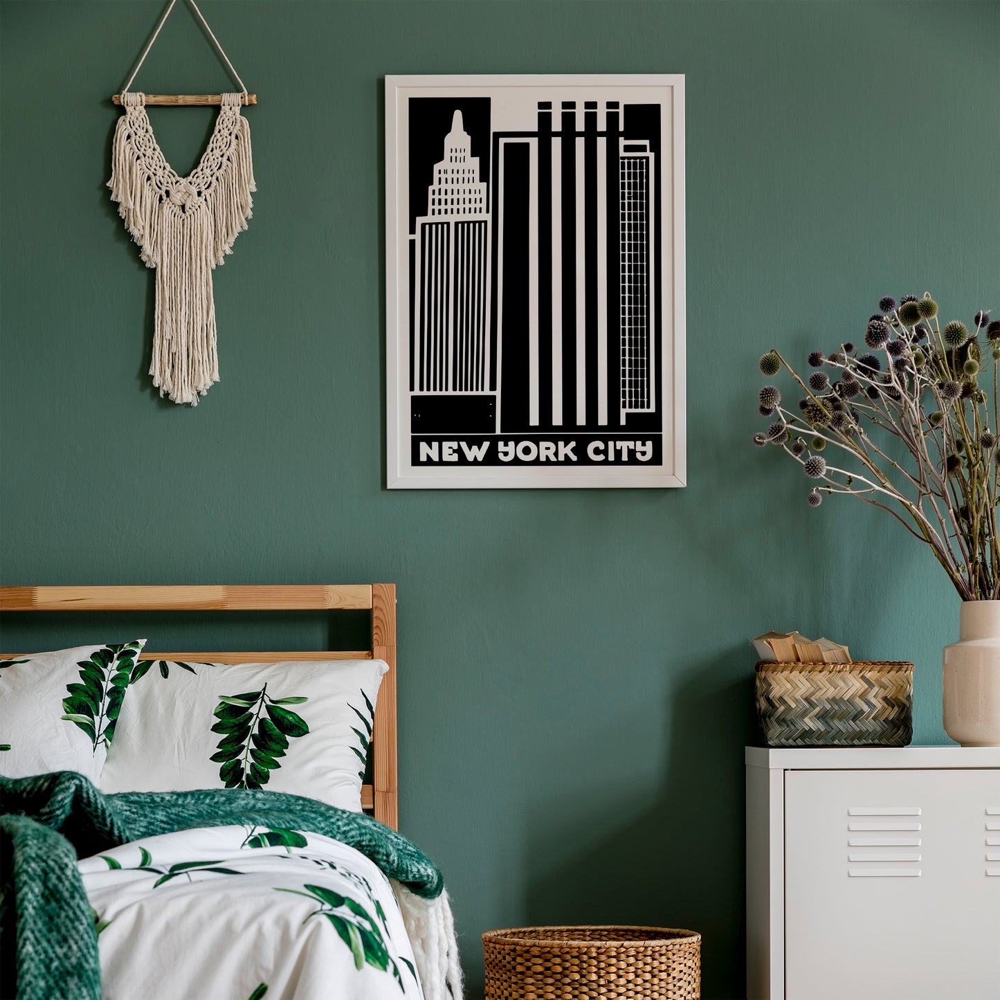 NYC Vintage Architecture Poster