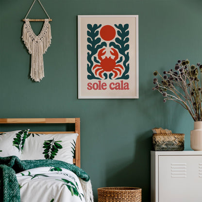 Sole Cala Peace Print