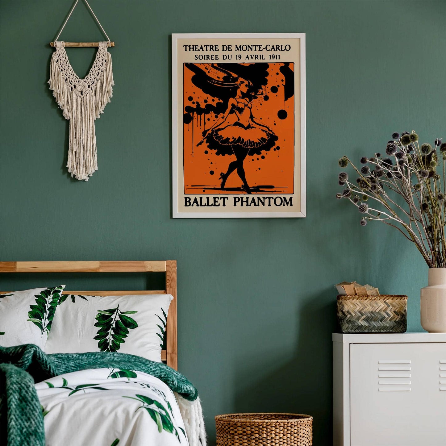 Ballet Phantom Vintage Poster Print