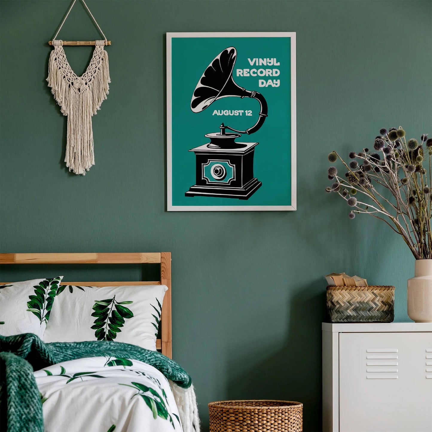 Vinyl Record Day Retro Poster