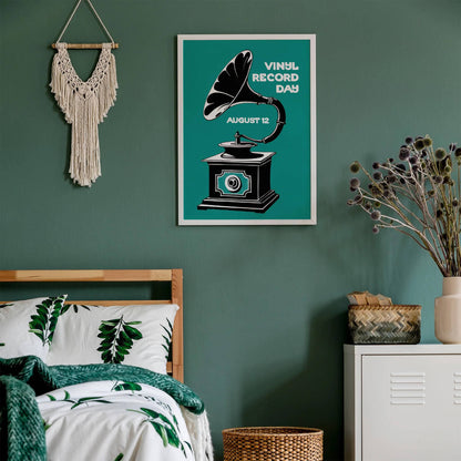 Vinyl Record Day Retro Poster