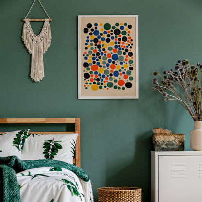 Polka Dots - Mid-Century Modern Wall Art