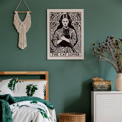 Cat Lover Art Print