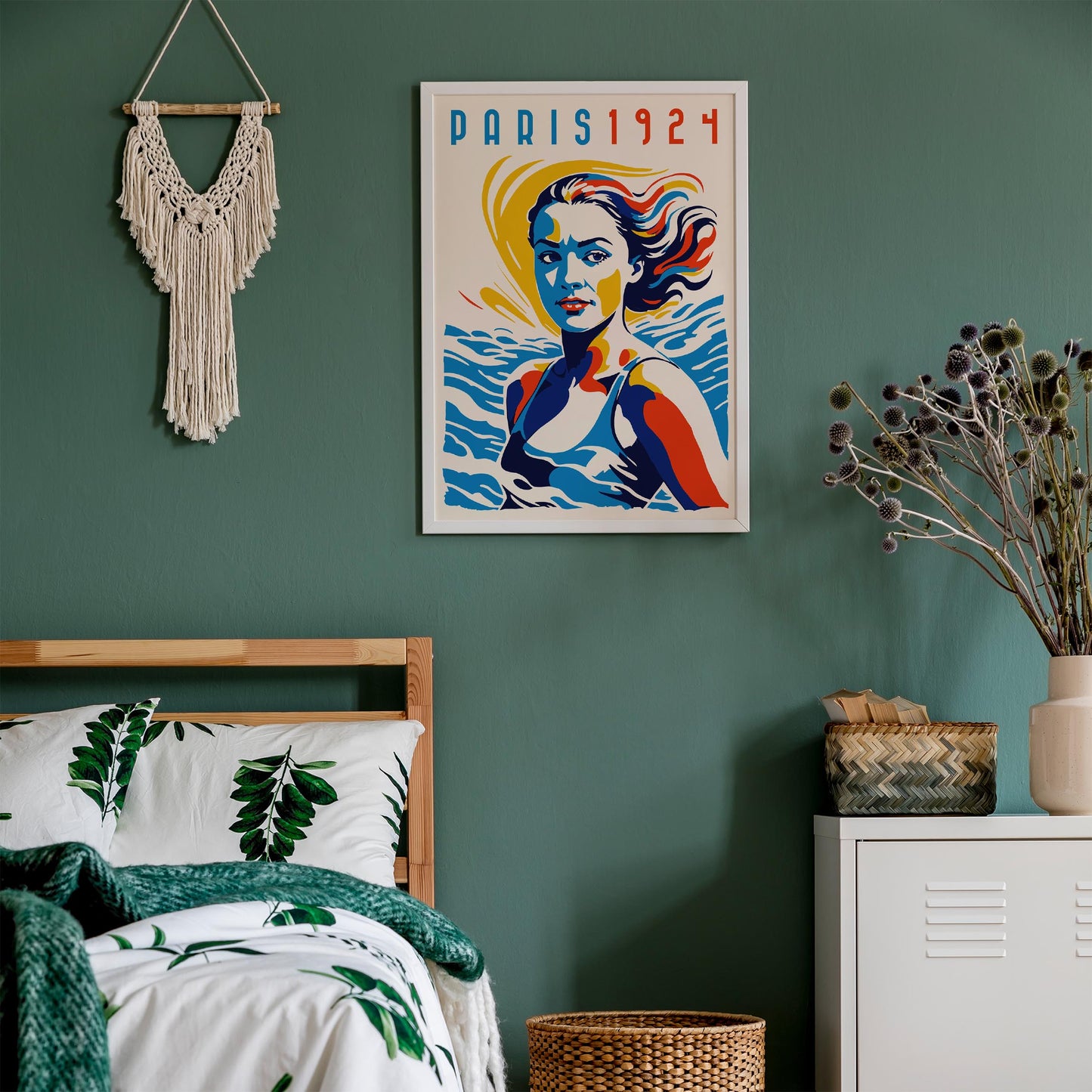 Paris 1924 Art Print