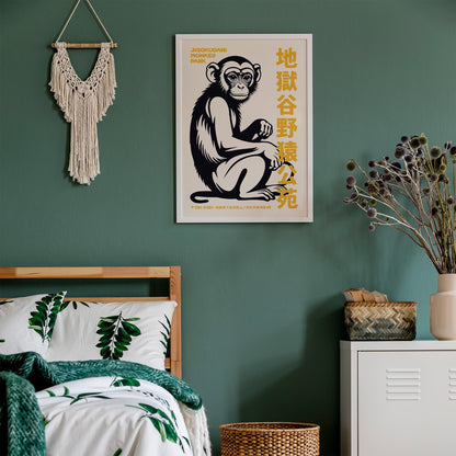Jigokudani Monkey Park Print