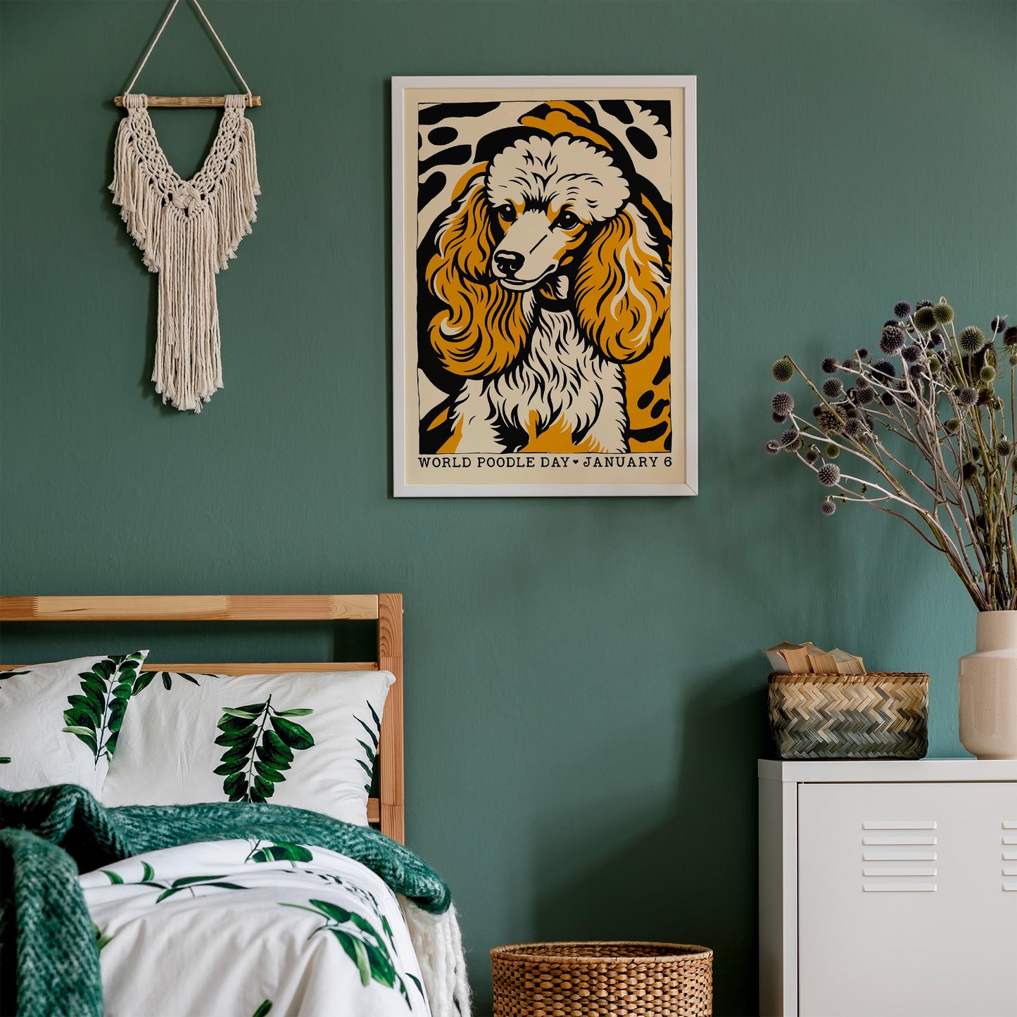 World Poodle Day Poster Print