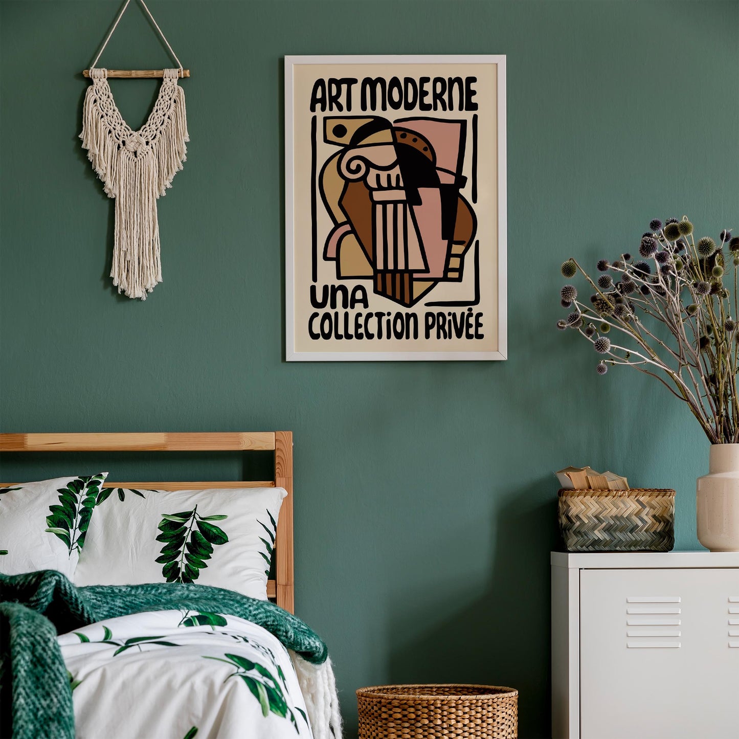 Art Moderne Abstract Exhibition Print
