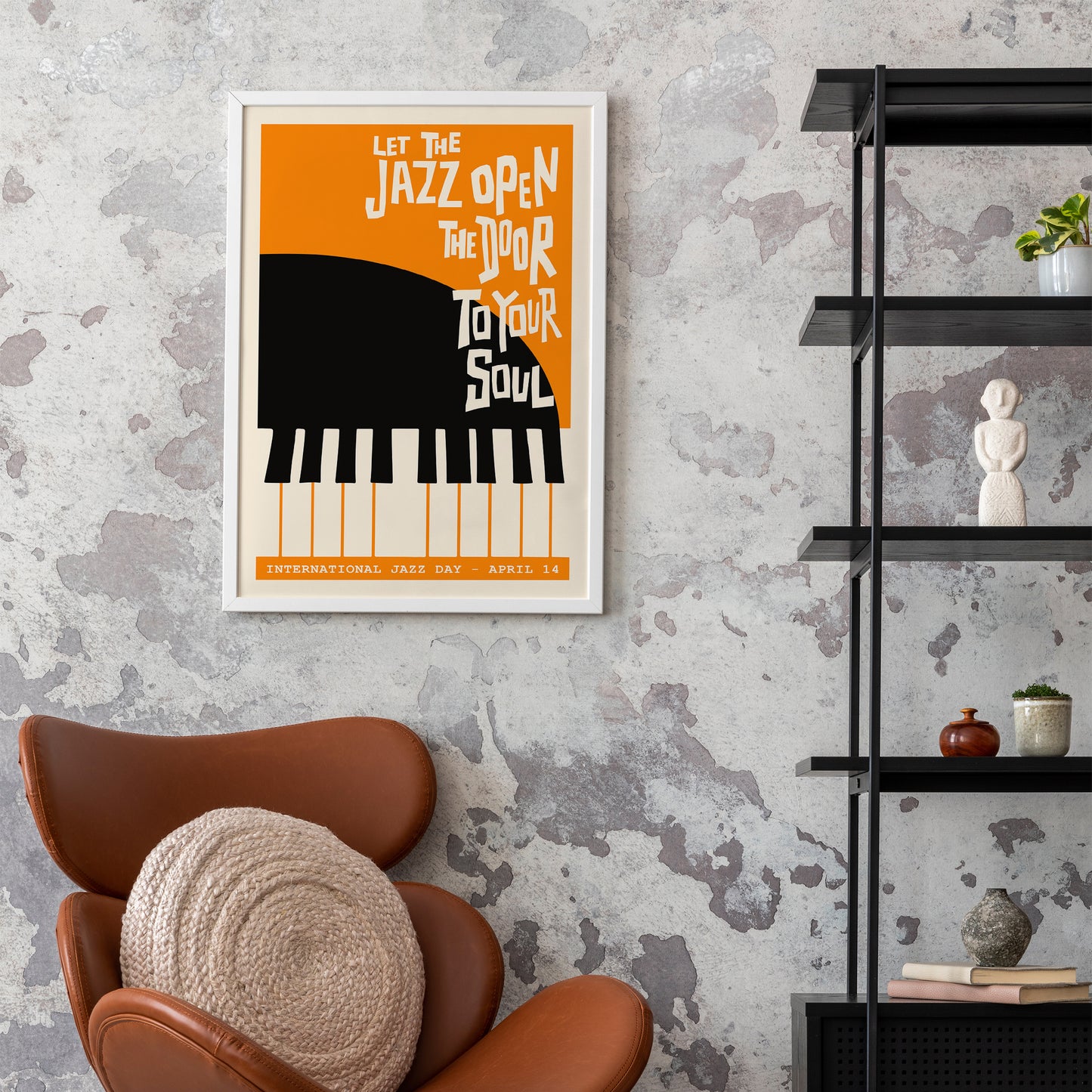 Jazz Quote Piano Poster