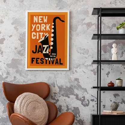 New York Jazz Festival Print
