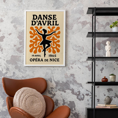 Danse Avril Ballet Poster