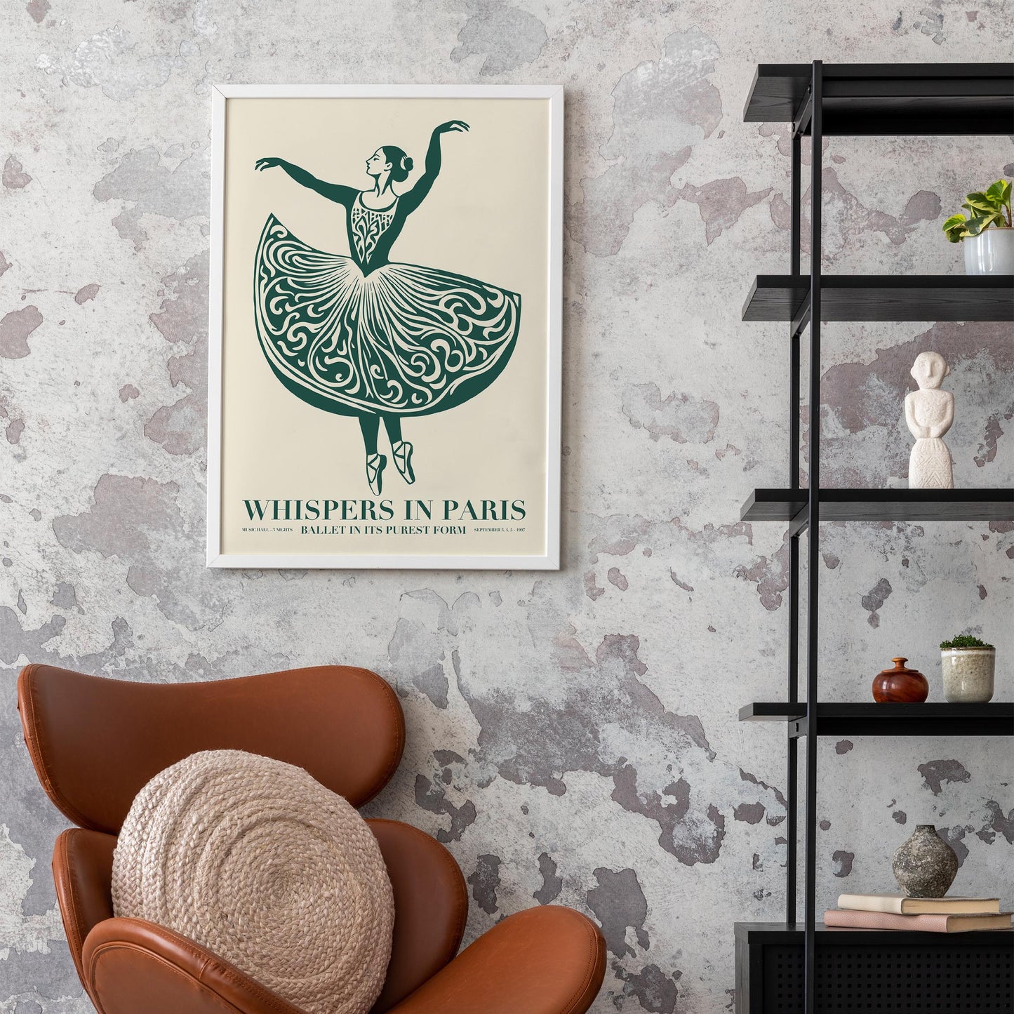 Elegant Ballet Art Print