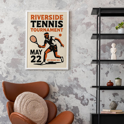 Tennis Tournament Poster