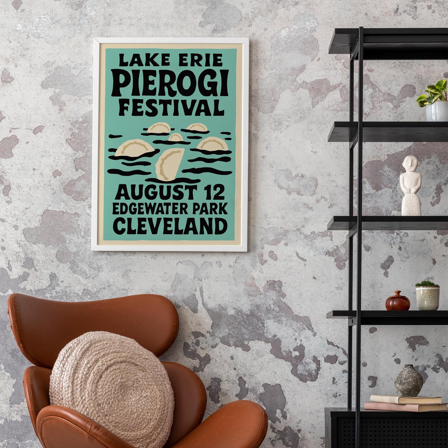 Pierogi Festival Vintage Poster