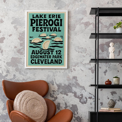 Pierogi Festival Vintage Poster
