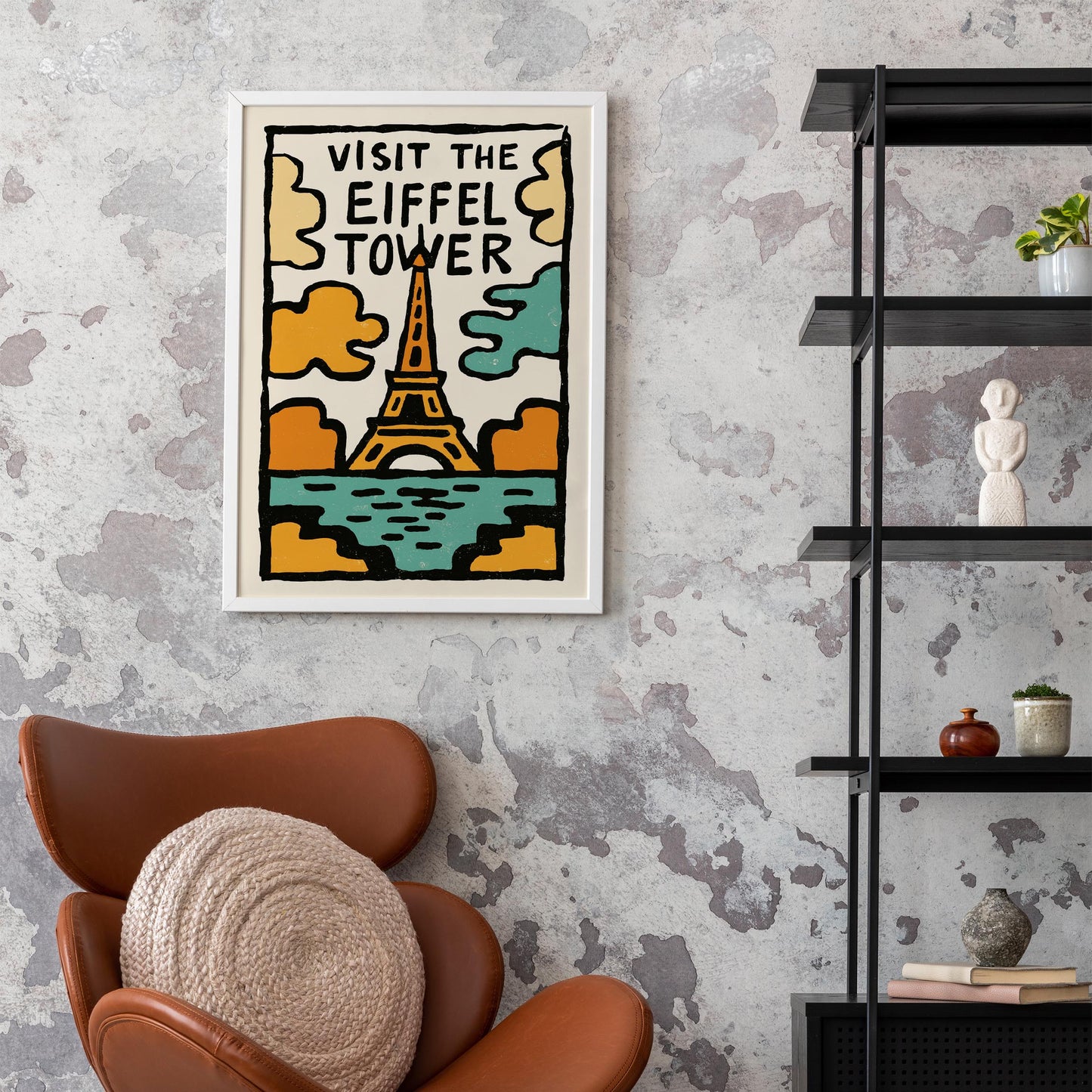 Eiffel Tower Travel Poster
