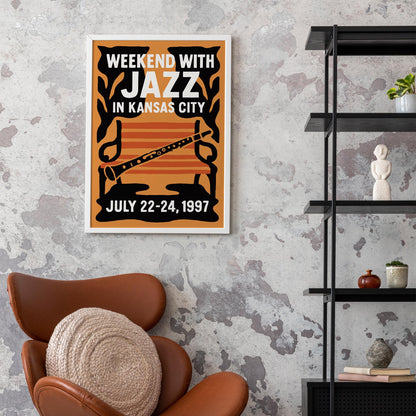 Kansas City Jazz Poster Print
