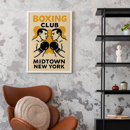 Boxing Club NYC Poster