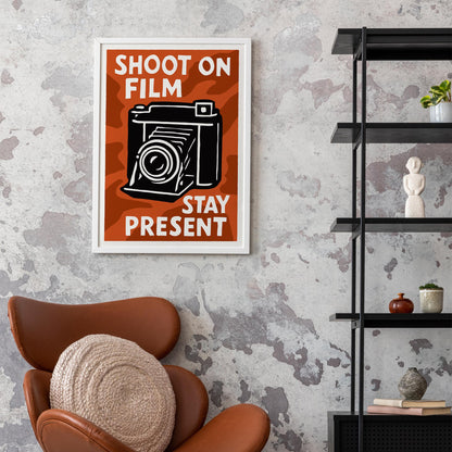 Classic Film Camera Wall Art