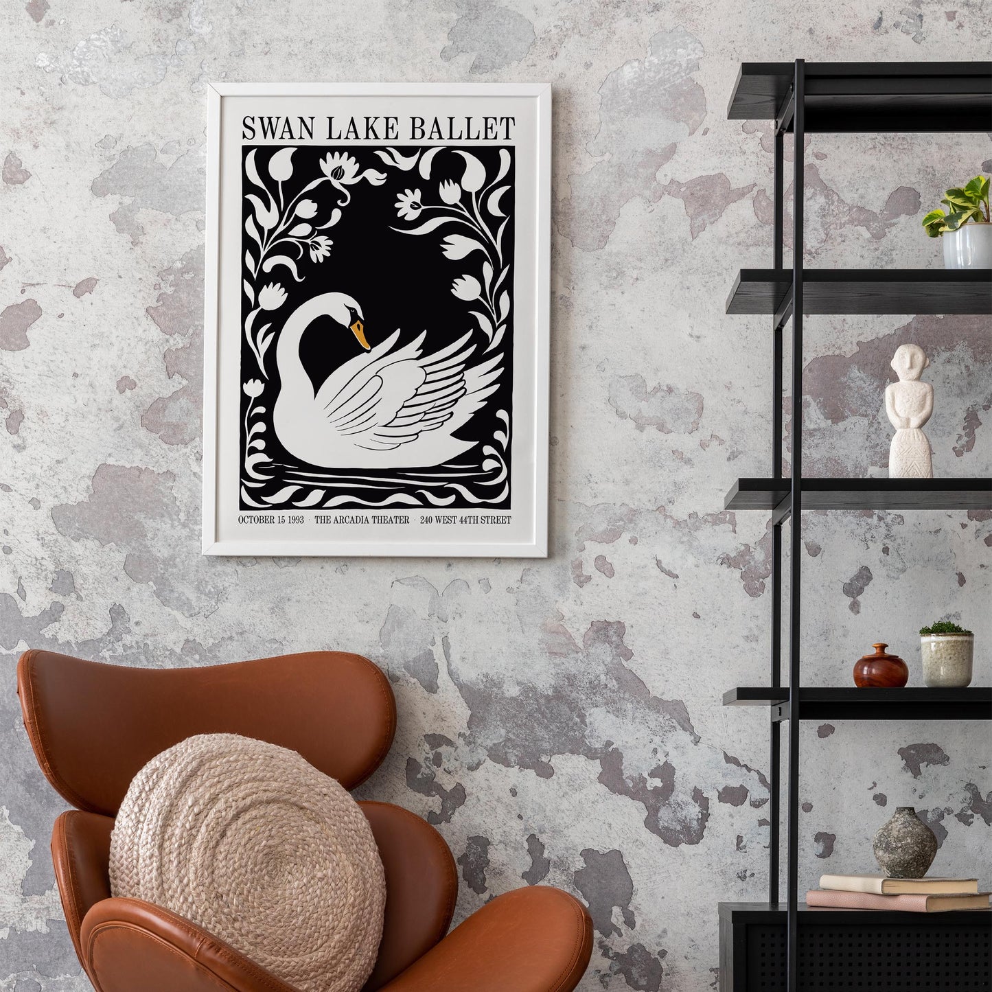Swan Lake Ballet Poster
