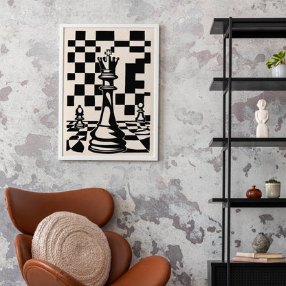 Chess Queen Wall Art