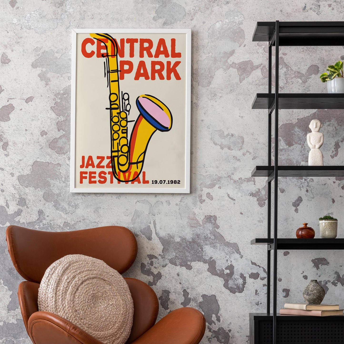 Central Park Jazz Poster Print