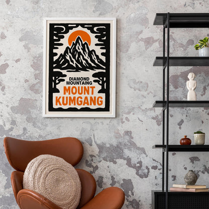Mount Kumgang Poster Print