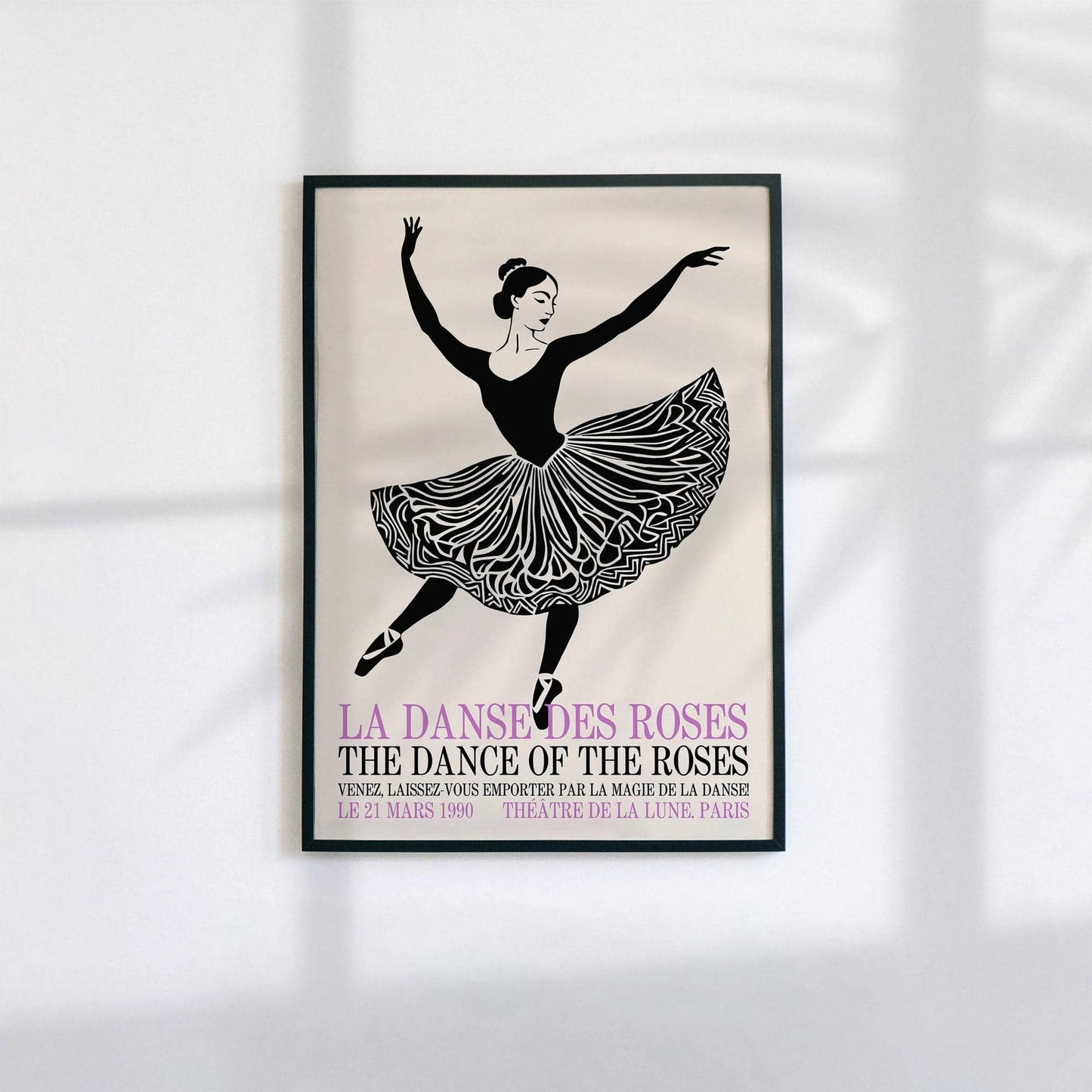Vintage French Ballet Poster