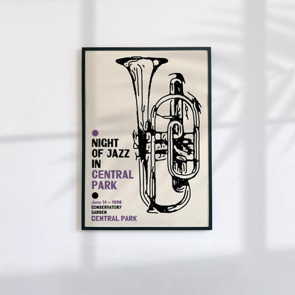 Night Of Jazz Poster Print
