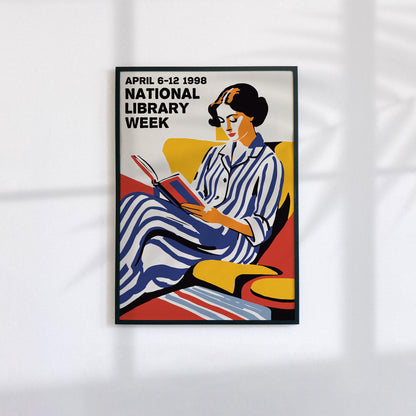 Library Week Poster Print