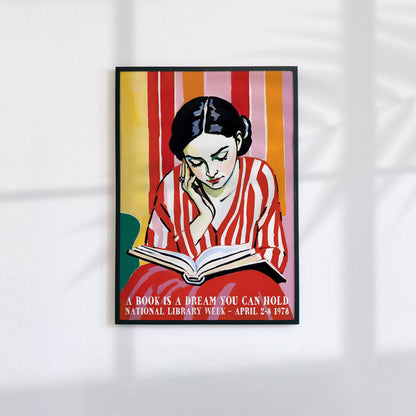Book Lover Poster Print